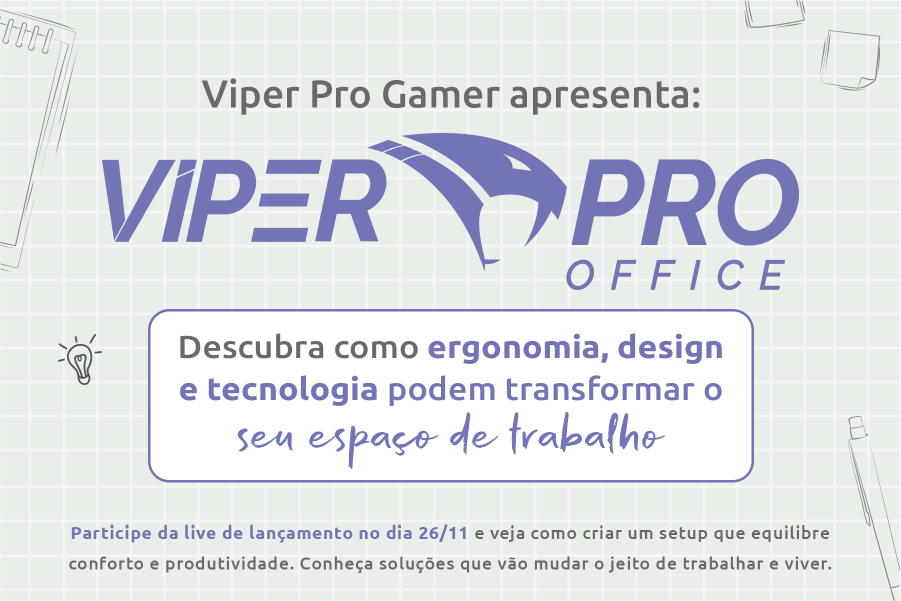 Live de Lançamento Viper Pro Office